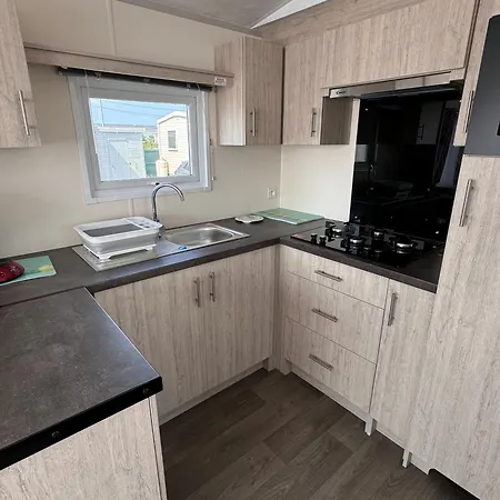Kamp alanı Camping Oasis 2 Slpk Caravan 'topaz' Oostende